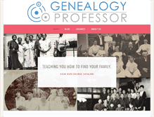 Tablet Screenshot of genprof.net